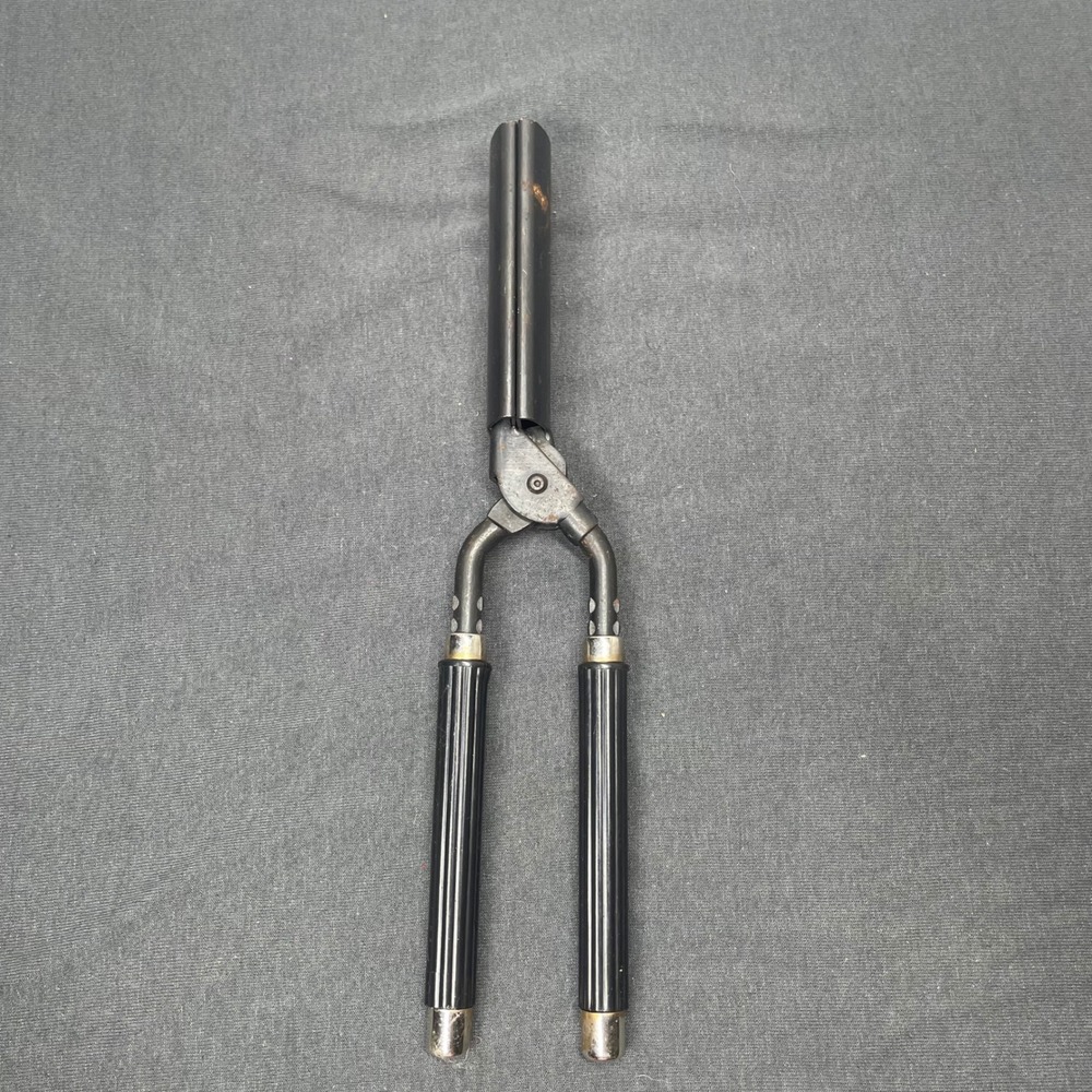 Stella F3 Marcel Curling Iron Black Metal 10.5 Inch Vintage Professional Style